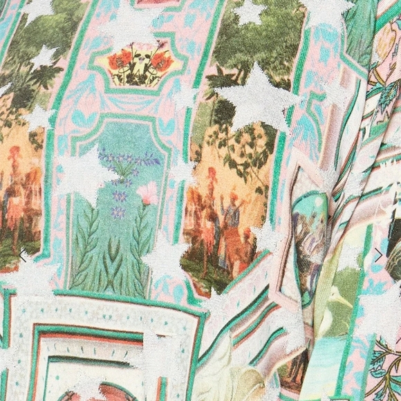 Camilla Printed Belle Sleeve Jumper Nwt Size XL - Picture 4 of 14